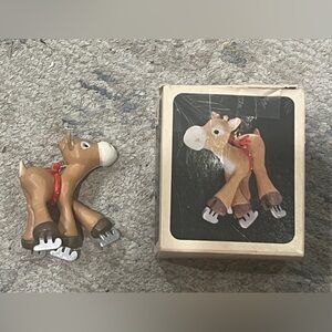FINAL PRICE 1982 Merry Moose Hallmark Ornament